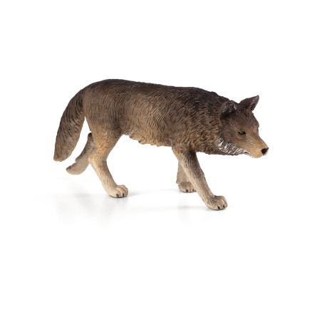 Figurine Loup des bois, marche - Mojo 387026 | Matériel pédagogique | Enrichissement Montessori