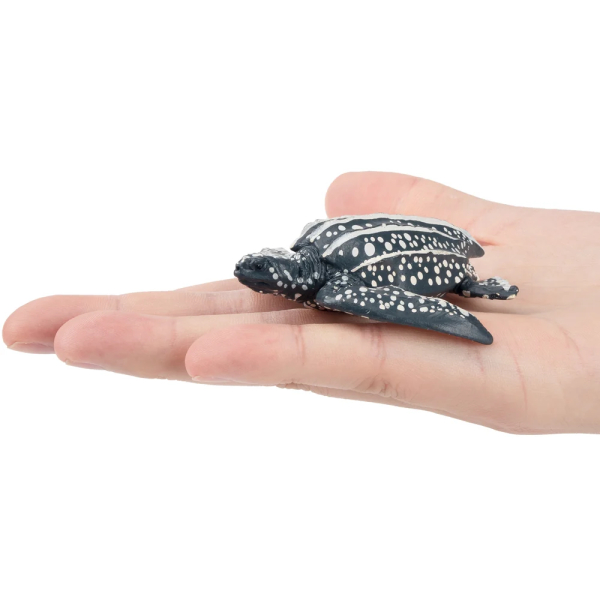 Figurine tortue luth ToyMany | Plus grande tortue, 8,3 cm