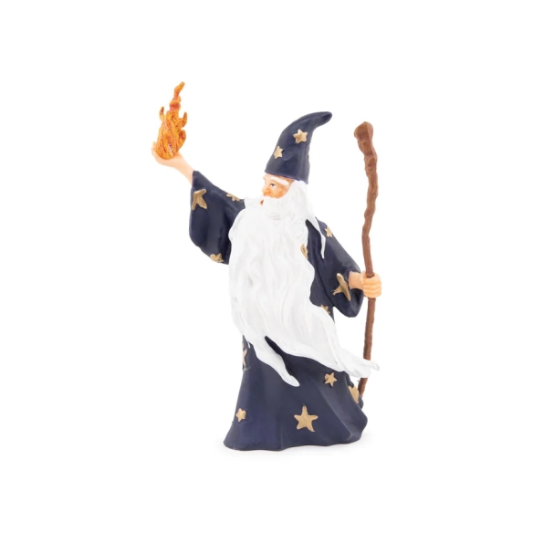 Figurine Merlin l'enchanteur Papo 39005, mage du roi Arthur