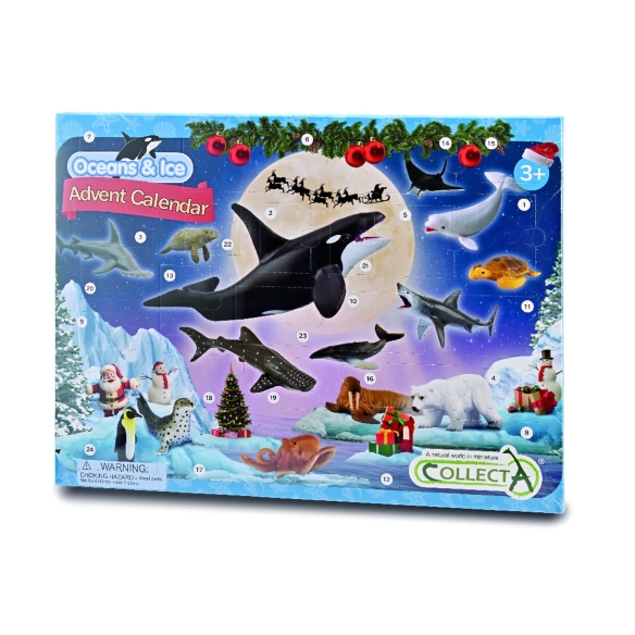 Calendrier de l'Avent animaux marins et polaires CollectA