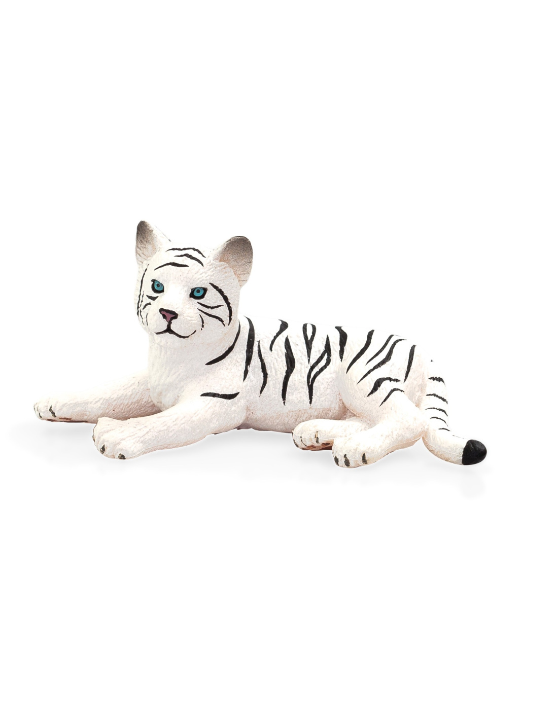 Figurine Bebe Tigre Blanc Couche Mojo Materiel Pedagogique Enrichissement Montessori Jouet Cartes Maternelle