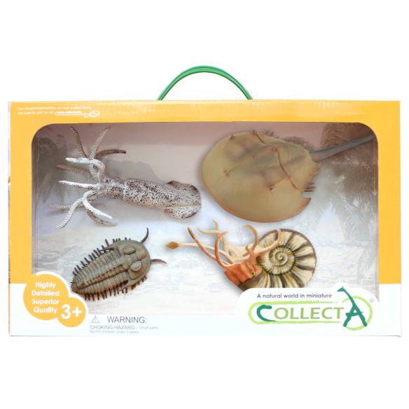 Coffret trilobite et limule CollectA 84173 : 4 figurines