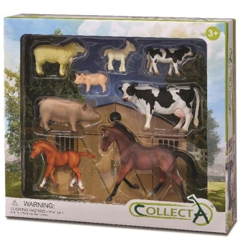 Coffret ferme CollectA 84181 : 4 mamans et leurs petits