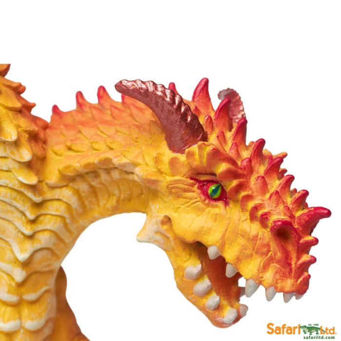 Figurine Roi dragon - Safari Ltd® 10123 | Jouet réaliste | Matériel pédagogiqueAnimaux Montessori