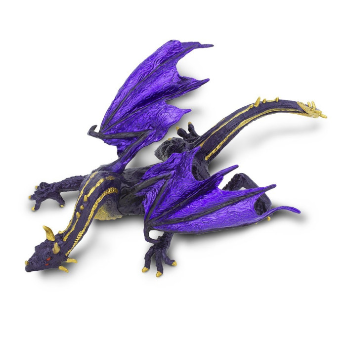 Nyx – Le Dragon de la Lune de Minuit | Figurine Safari Ltd® à Collectionner