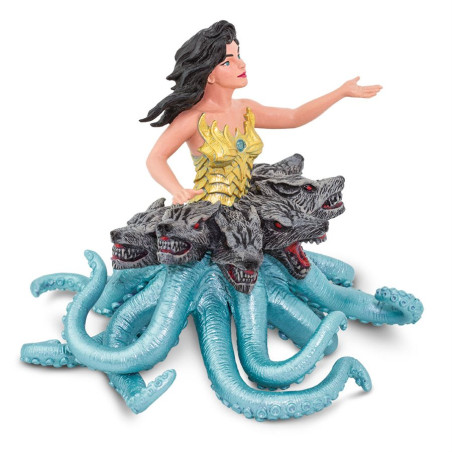 Figurine Scylla - Safari Ltd® 803429 | Jouet réaliste | Matériel pédagogiqueAnimaux Montessori