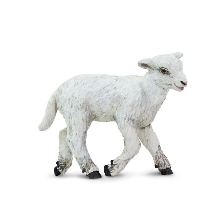 Figurine Agneau - Safari Ltd® 100137 | Jouet réaliste | Matériel pédagogiqueAnimaux Montessori