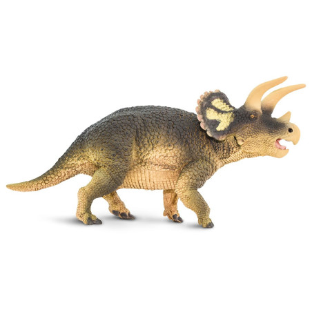 Triceratops Safari Ltd 20cm - Dinosaure Trois Cornes | LesMinis.fr