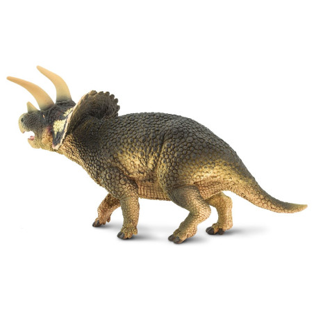 Triceratops Safari Ltd 20cm - Dinosaure Trois Cornes | LesMinis.fr