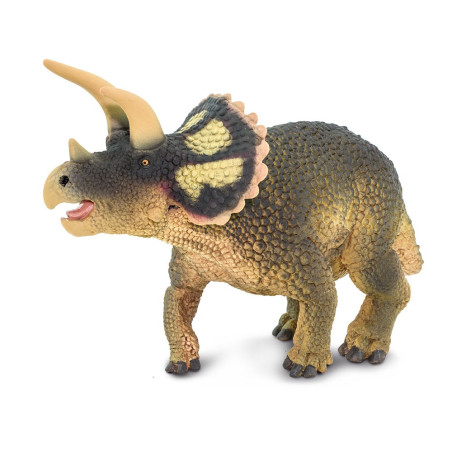 Triceratops Safari Ltd 20cm - Dinosaure Trois Cornes | LesMinis.fr