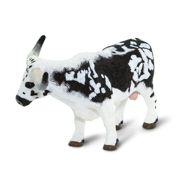 Figurine Taureau Texas Longhorn - Safari Ltd® 100261 | Jouet réaliste | Matériel pédagogiqueAnimaux Montessori