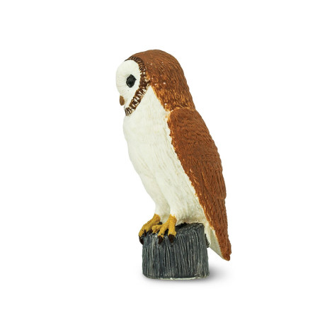 Figurine Effraie des Clochers (Tyto alba) – Rapaces Nocturnes | Safari Ltd®