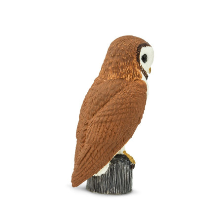 Figurine Effraie des Clochers (Tyto alba) – Rapaces Nocturnes | Safari Ltd®
