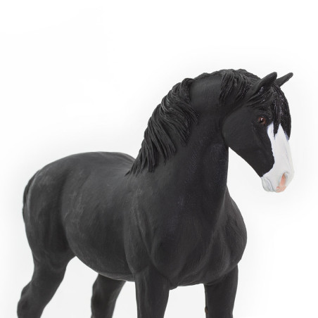 Figurine Étalon Shire Safari Ltd 159505 | Cheval Noir Réaliste