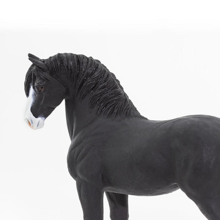 Figurine Étalon Shire Safari Ltd 159505 | Cheval Noir Réaliste