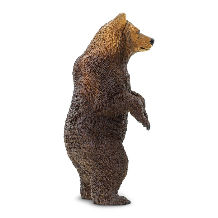 Figurine Grizzli - Safari Ltd® 181729 | Jouet réaliste | Matériel pédagogiqueAnimaux Montessori