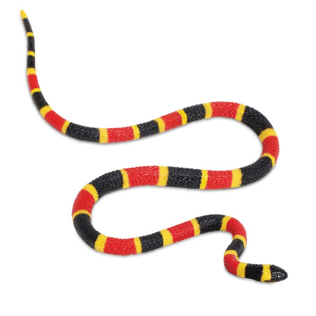 Figurine Serpent Corail bébé - Safari Ltd® 263329 | Jouet réaliste | Matériel pédagogiqueAnimaux Montessori