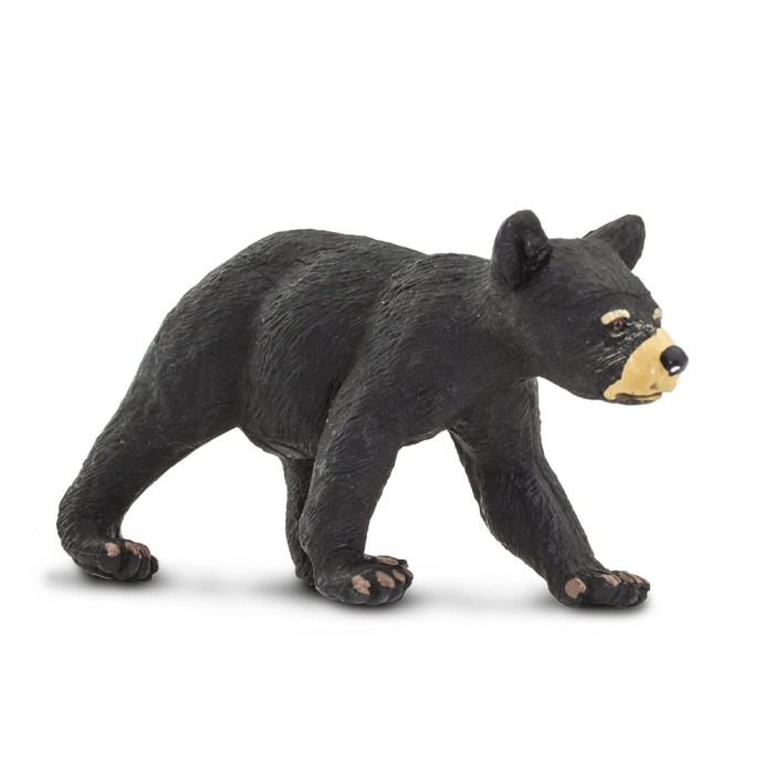 Figurine Ours Noir bébé - Safari Ltd® 273629 | Jouet réaliste | Matériel pédagogiqueAnimaux Montessori