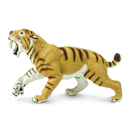 Figurine Smilodon Safari Ltd  – Tigre à Dents de Sabre 279729 | Jouet et Collection