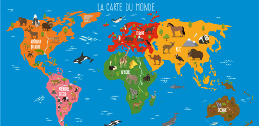 Planisphère Montessori
