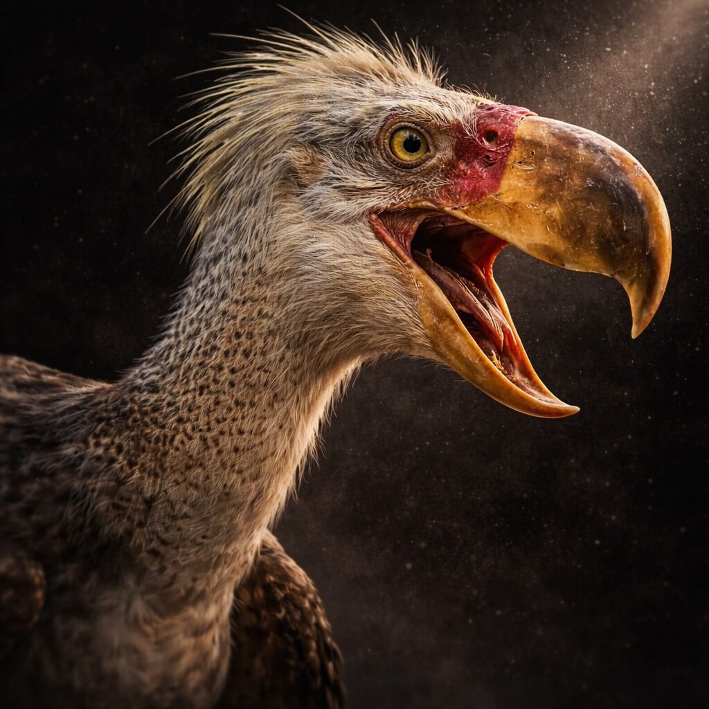 Oiseau terreur phorusrhacos