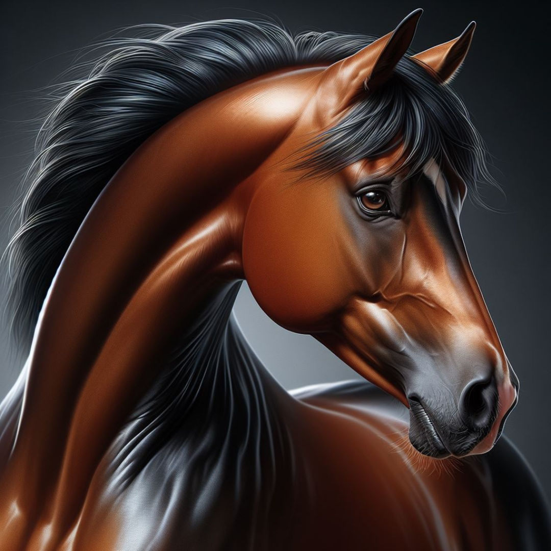 Figurine pur sang arabe anglais cheval de course équiine equestre photographie