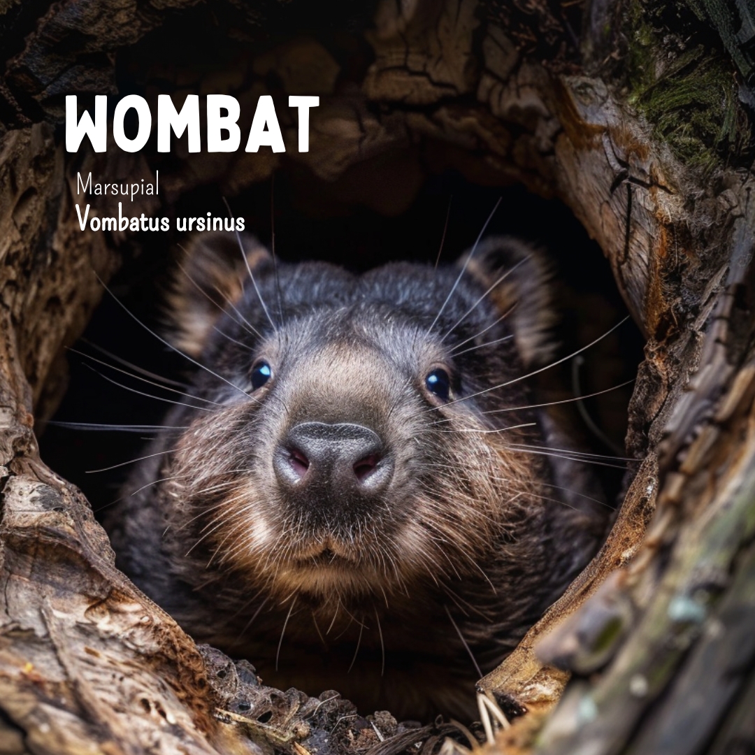 Wombat marupiaux figurine animaux australie