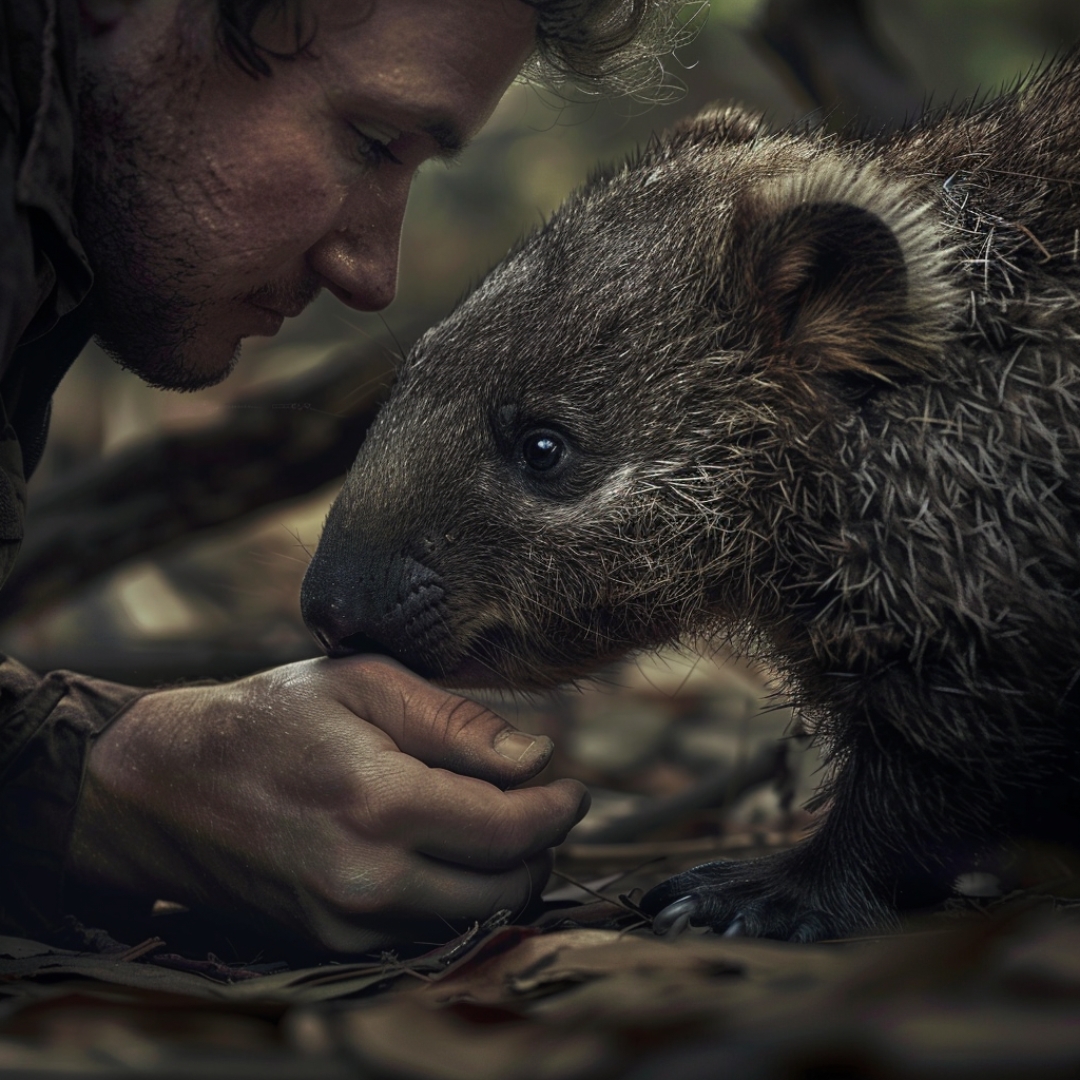 Wombat marupiaux figurine animaux australie