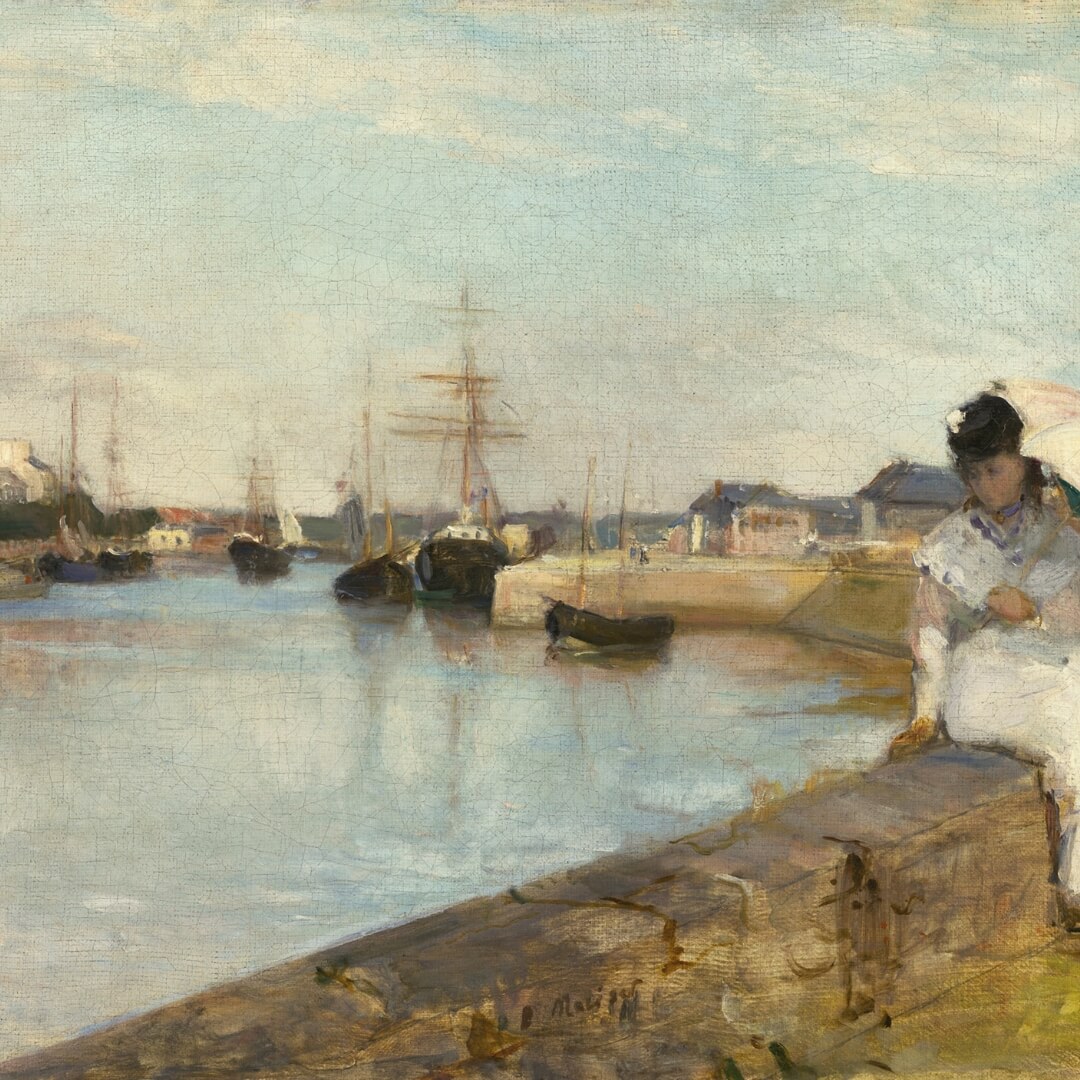 Exposition des œuvres de Berthe Morisot pour le 150ème anniversaire de l'impressionisme, focus sur les détails féminins.