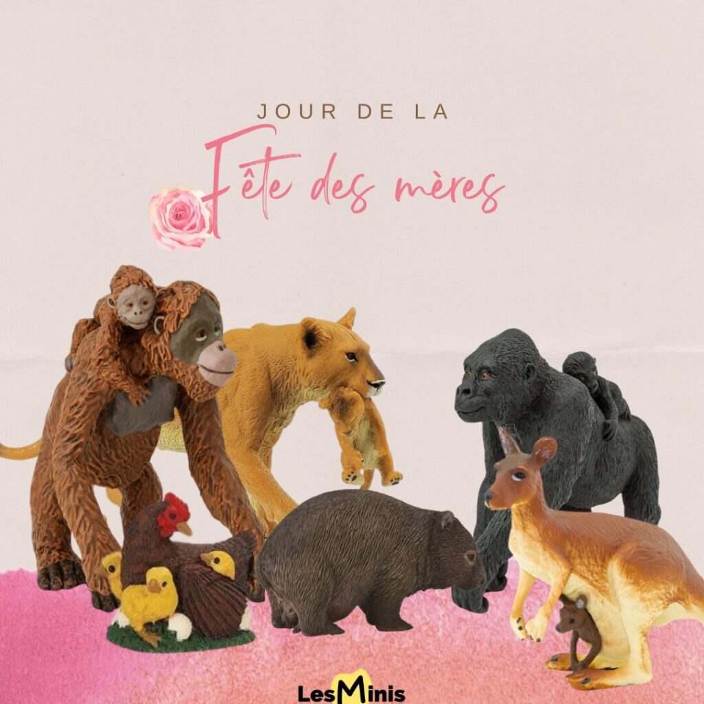 Collection de figurines duo mère-bébé pour la Fête des Mères 2025