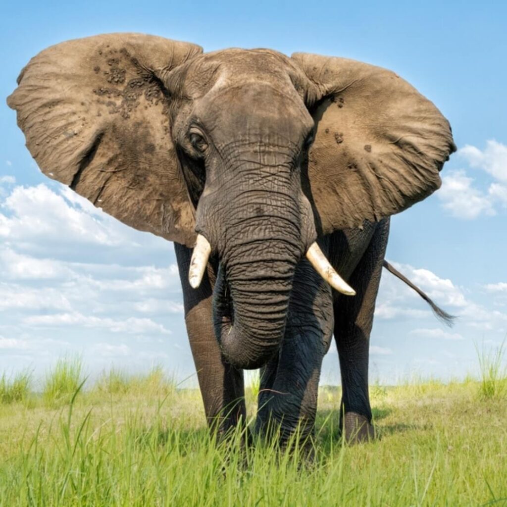 Loxodonta africana éléphant ingénieur,