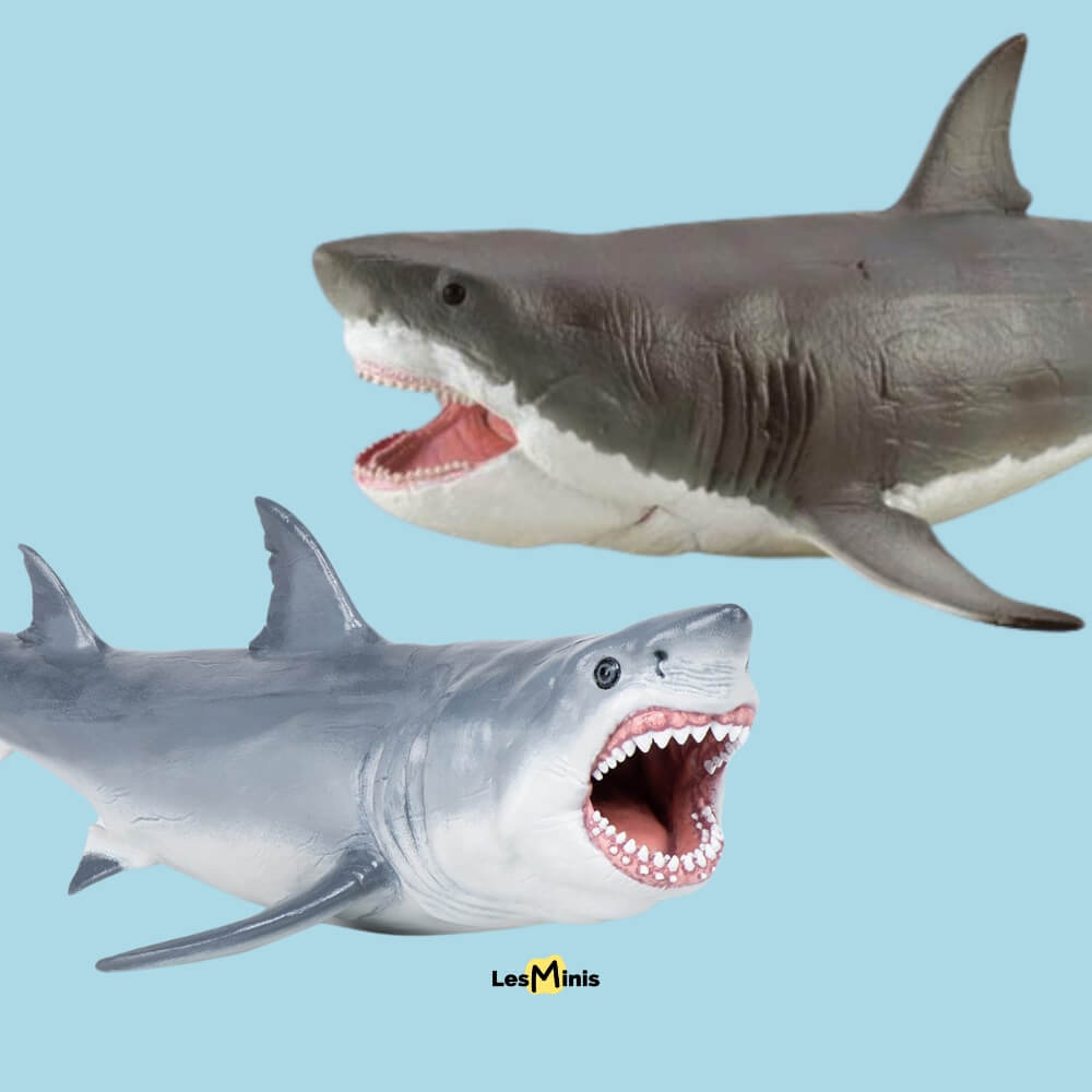 figurines megalodon