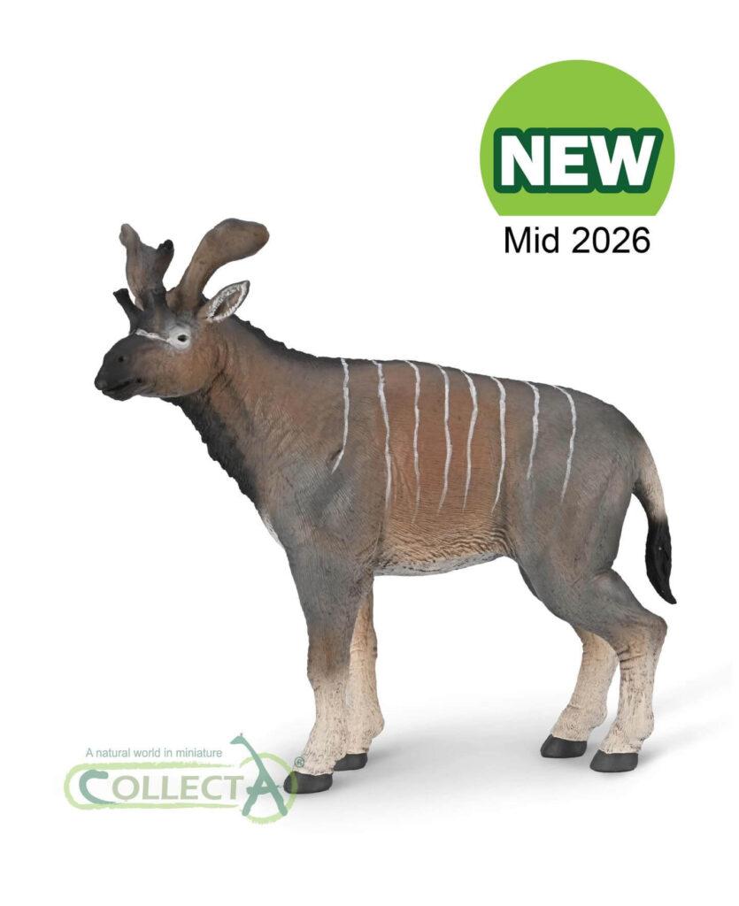 Sivatherium giganteum Collecta 2026 - Figurine girafe préhistorique ruminant géant Deluxe 1:20 museum-quality