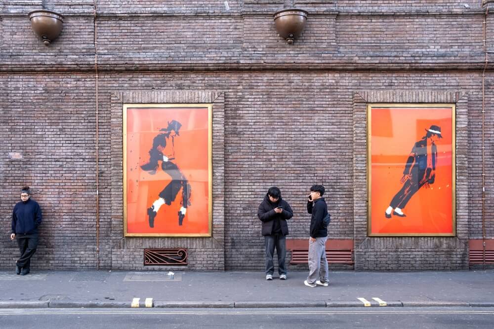 Michael Jackson tableaux de rue