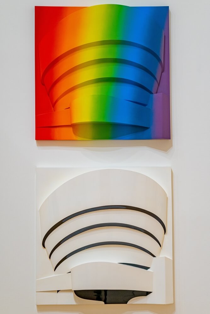 Tableau du Guggenheim solomon (spectre) par richard hamilton