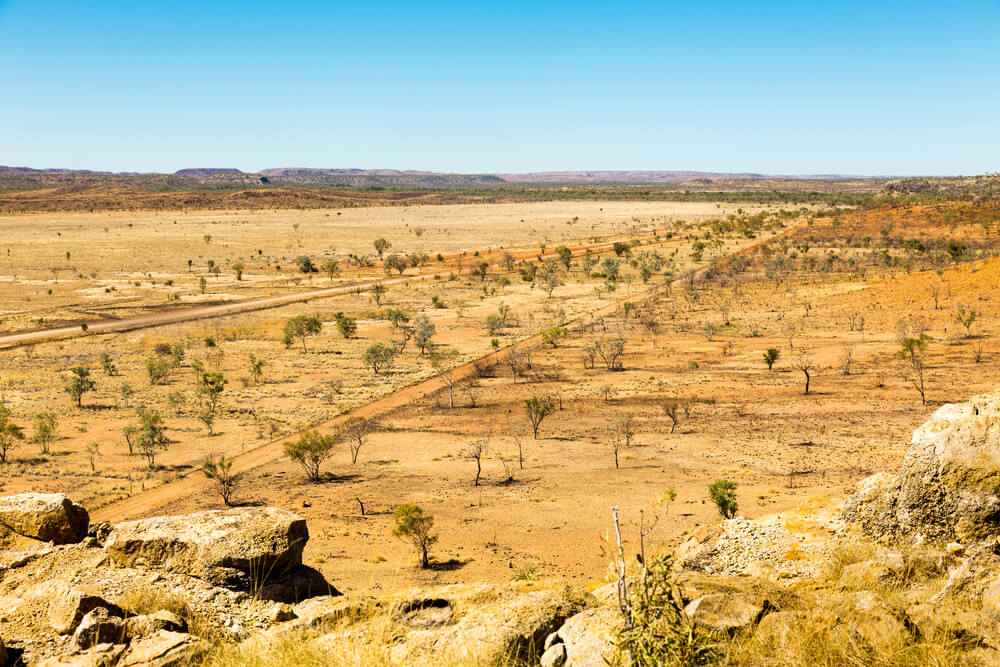 Riversleigh sèche, quand avant il y avait de l'eau.