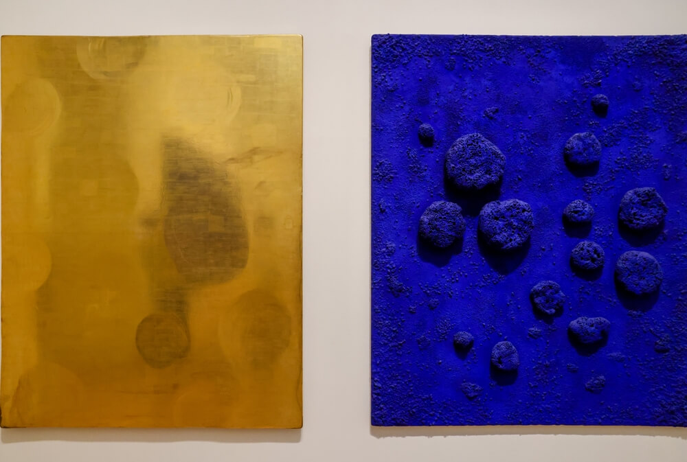 "L’accord bleu" de Yves Klein