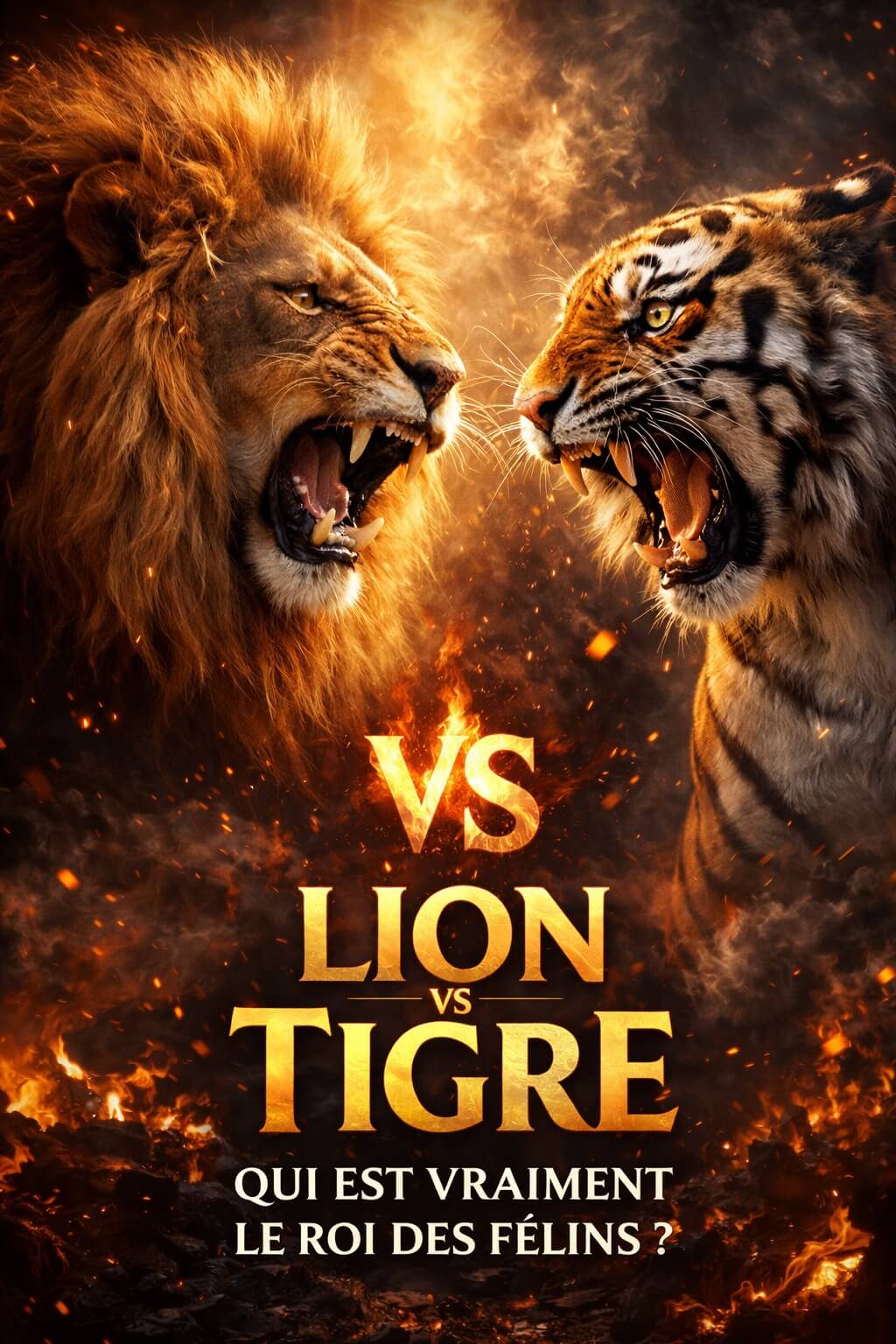 Lion Vs Tigre Qui Est Le Vrai Roi Des F lins Comparaison Lion Vs Tigre Qui Est Le Vrai Roi Des F lins Comparaison