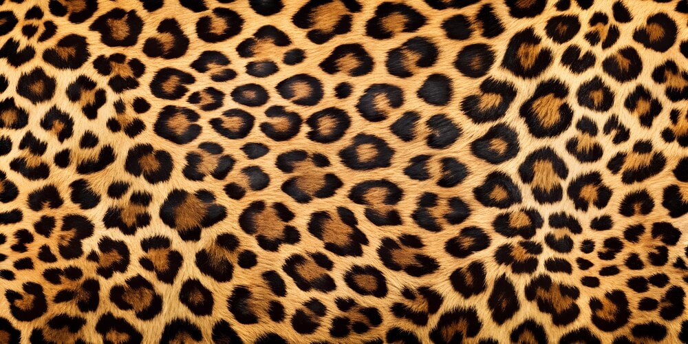 Gros plan pelage du leopard