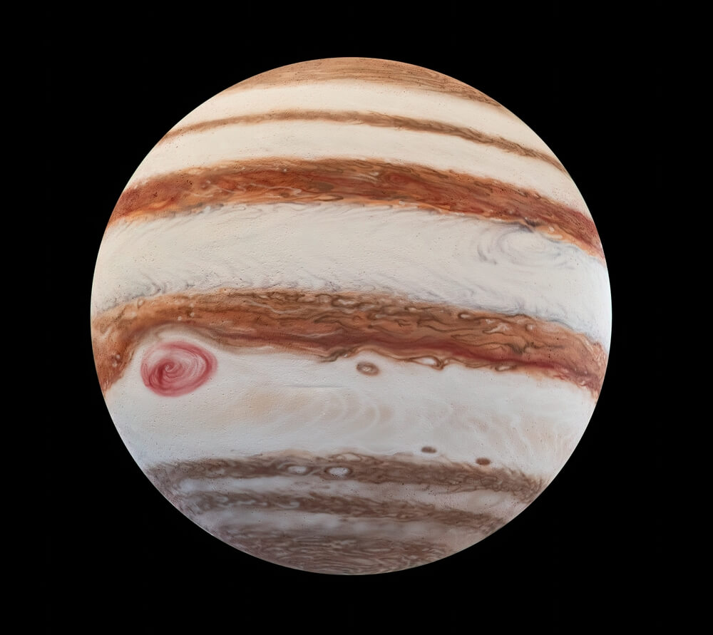Jupiter fond noir