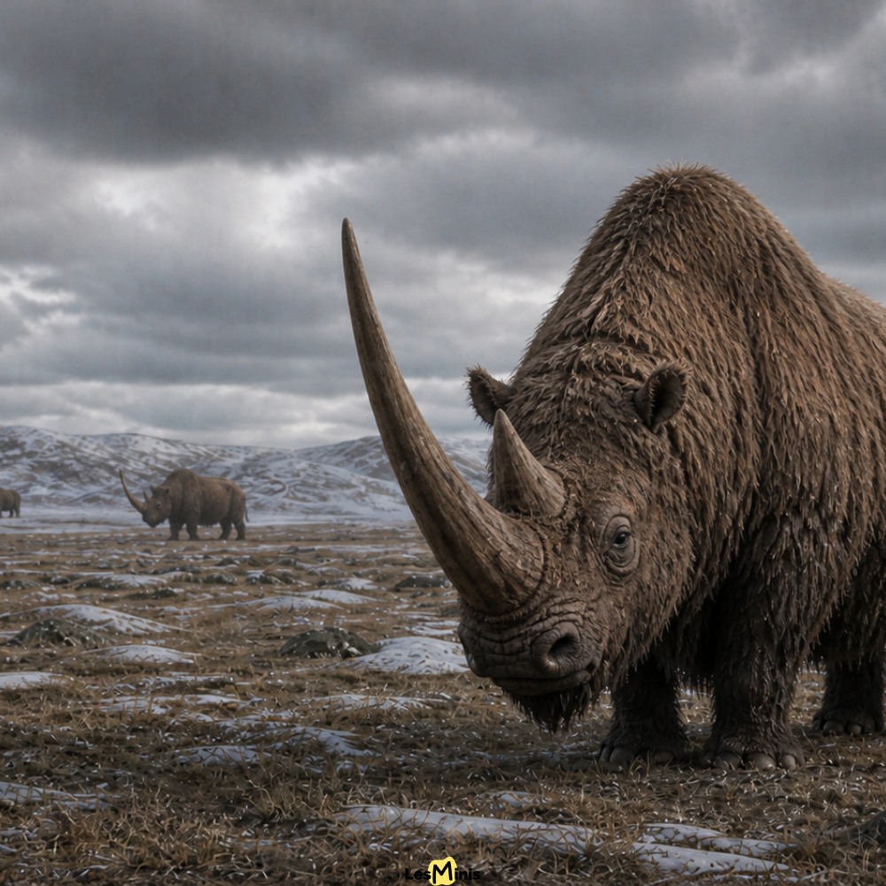 Le rhinocéros laineux (Coelodonta antiquitatis)