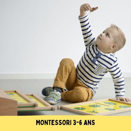 Matériel Montessoir 3-6 ans ecole maternelle